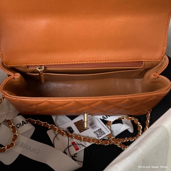 HyperPeter CHANEL FLAP WITH BAG HANDLE-21CM TOP 0723